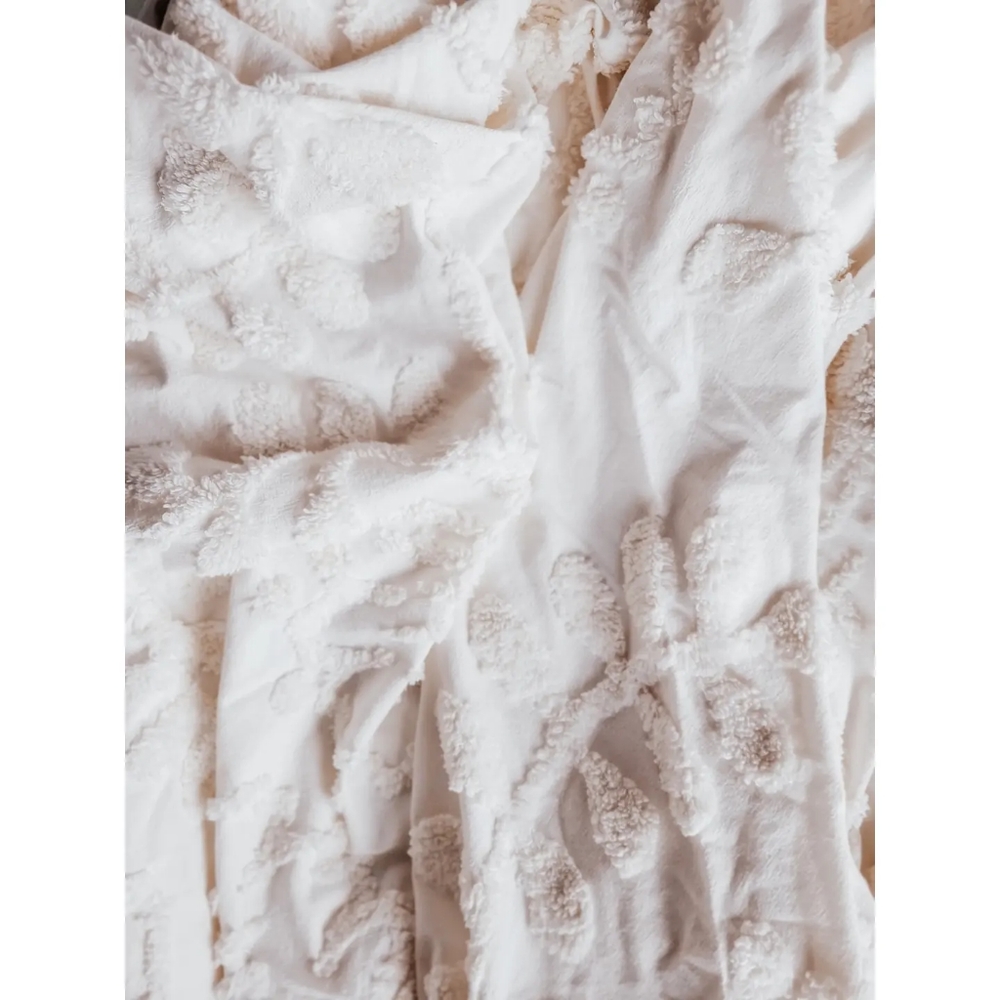 King size cotton blanket and shams